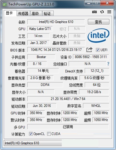 核心显卡